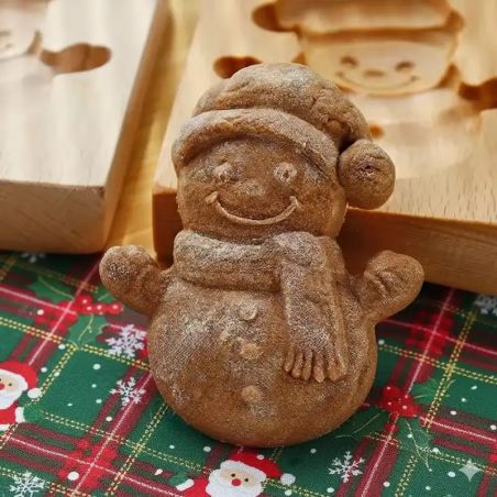 Moule Springerle - Bonhomme de Neige