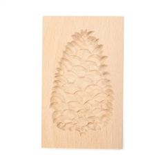 Moule Springerle Pomme de Pin en bois