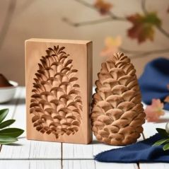 Moule Springerle Pomme de Pin pain d’épices