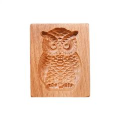 Moule Springerle Hibou en bois