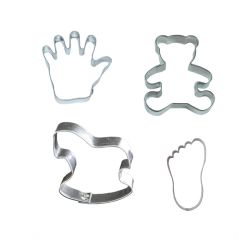 Lot de 4 Emporte-pièces bébé