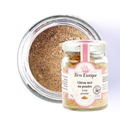 Citron vert en poudre - Terre Exotique - 30g