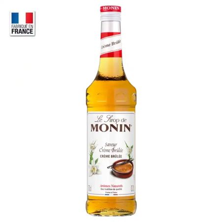 Sirop Crème Brûlée 70 cl - Monin