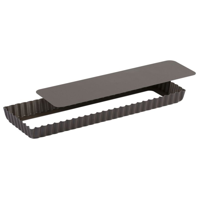 Moule à Tarte fond amovible forme Rectangle