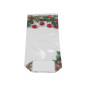 Lot de 5 sachets pour biscuits - décor hiver - 10 × 22 cm