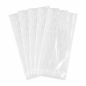 Lot de 5 sachets pour biscuits et confiseries - décor dentelle blanche - 12 × 27,5 cm