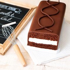 Lot de 3 moules layer cake rectangulaires en silicone