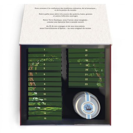 Coffret découverte de 24 épices Terre Exotique