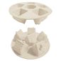 Moule silicone 3D chalets de Noël – 6 empreintes