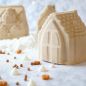 Moule silicone 3D chalets de Noël – 6 empreintes