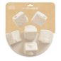 Moule silicone 3D chalets de Noël – 6 empreintes