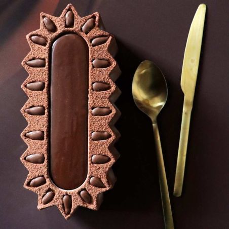 Moule à bûche et entremets en silicone Marquise