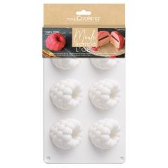 Six empreintes 3D en forme de framboise