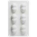 Moule trompe-l’œil cacahuète en silicone – 6 empreintes