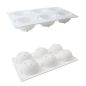 Moule trompe-l’œil citron en silicone – 6 empreintes