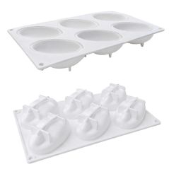 Six empreintes 3D en forme de pistache