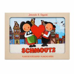 Planche à découper Jeannala & Seppala Schmoutz en verre trempé