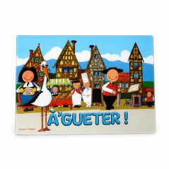 Planche à découper Jeannala & Seppala A’Gueter en verre trempé