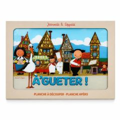 Planche à découper Jeannala & Seppala A’Gueter en verre trempé