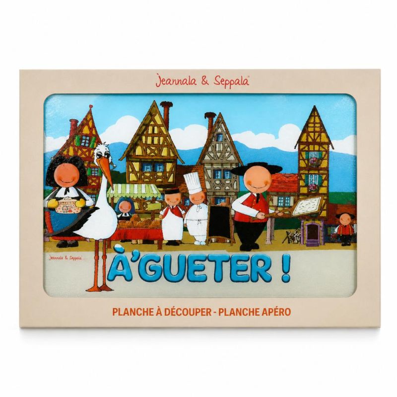 Planche à découper Jeannala & Seppala A’Gueter en verre trempé Planche à découper Jeannala & Seppala A’Gueter en verre trempé
