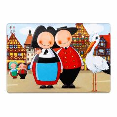 Planche à découper Jeannala et Seppala en verre trempé