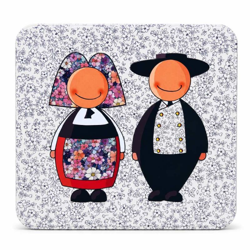 Boîte à biscuits alsacienne 24 cm Jeannala & Seppala – Fleurs bleues Boîte à biscuits alsacienne 24 cm Jeannala & Seppala – Fleurs bleues