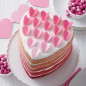 Kit pour Layer Cake Coeur