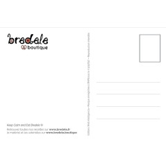 Carte Postale Keep Calm and Eat Bredele