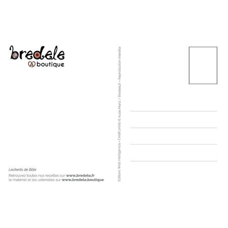 Carte Postale Bredele Leckerlis de Bâle