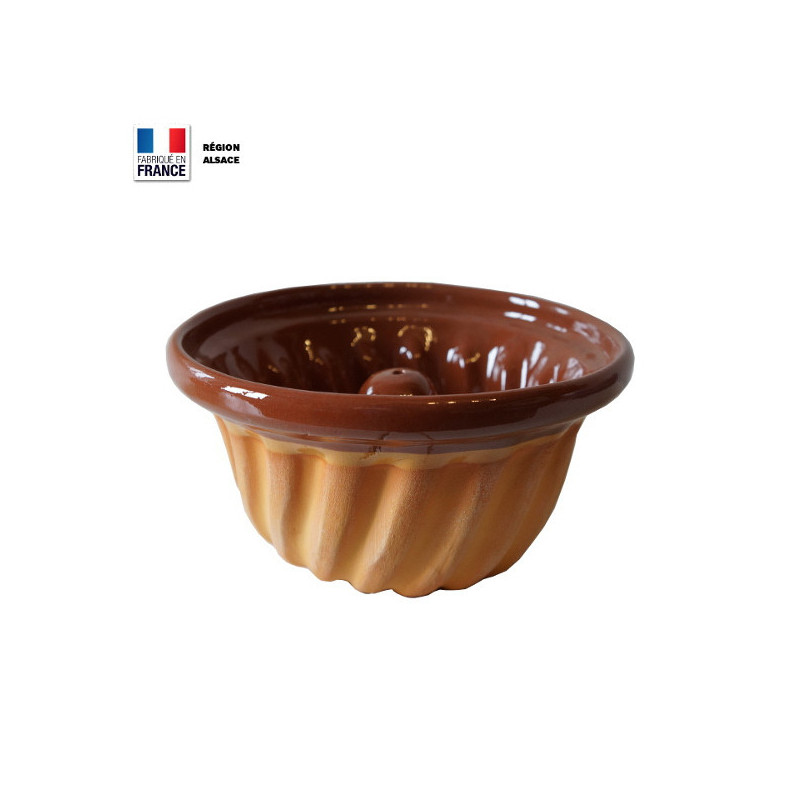 Moule à gâteau poterie -  France