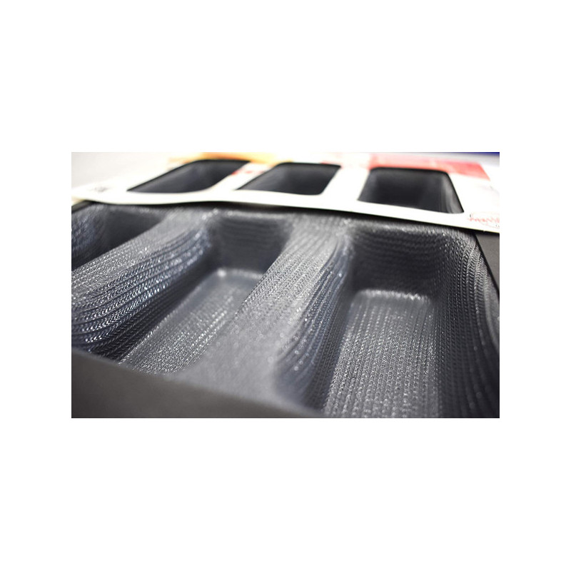 Black basique - Moule à 9 financiers fibre de verre silicone