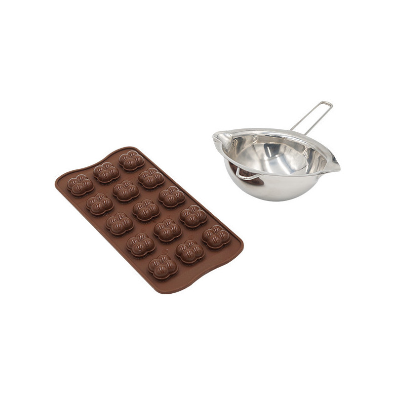 Pack Moule Chocolat Choco Game - S'Bredele Packele