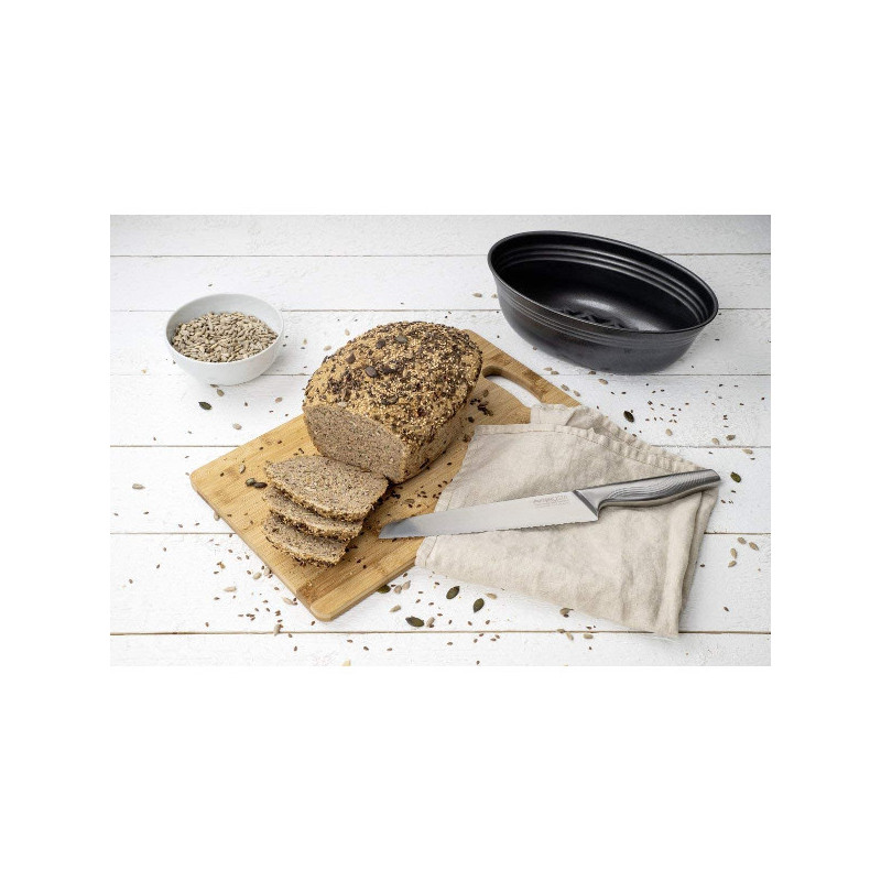 Moule à Cake Rectangulaire Zenker 30 Cm - Antiadhésif, Pour Four, Capacité 11,5x7 Cm