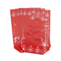 Lot de 5 sachets pour biscuits et confiseries - décor boules de Noël - 12 × 27,5 cm