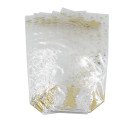 Lot de 5 Sachets pour bredele de Noël - décor Renne - 12 x 27,5 cm
