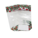 Lot de 5 sachets pour biscuits et confiseries - décor hiver - 12 × 27,5 cm