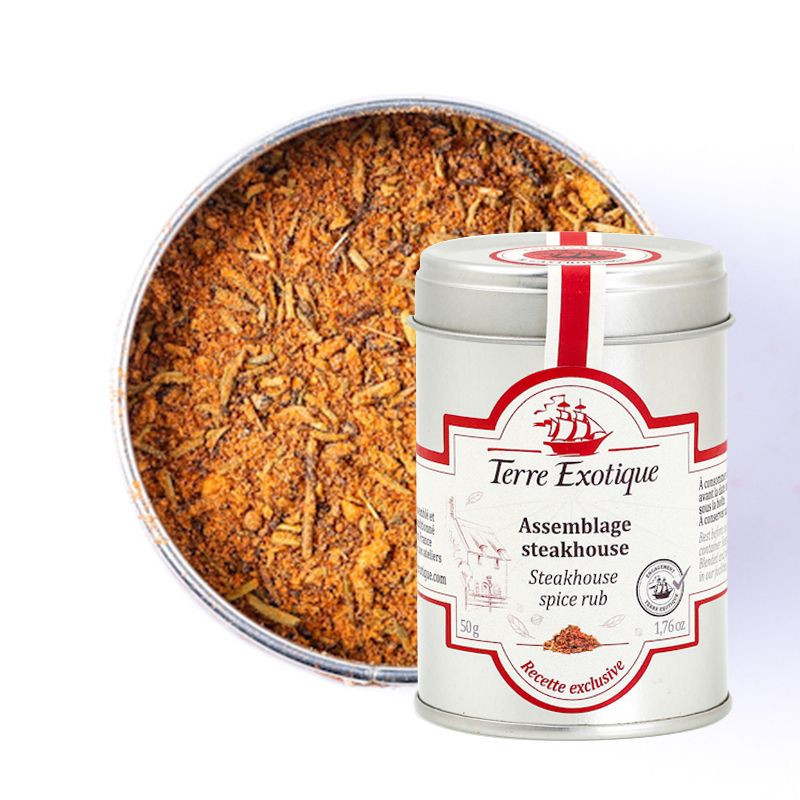 Assemblage d'épices Steakhouse - Terre Exotique - 50g