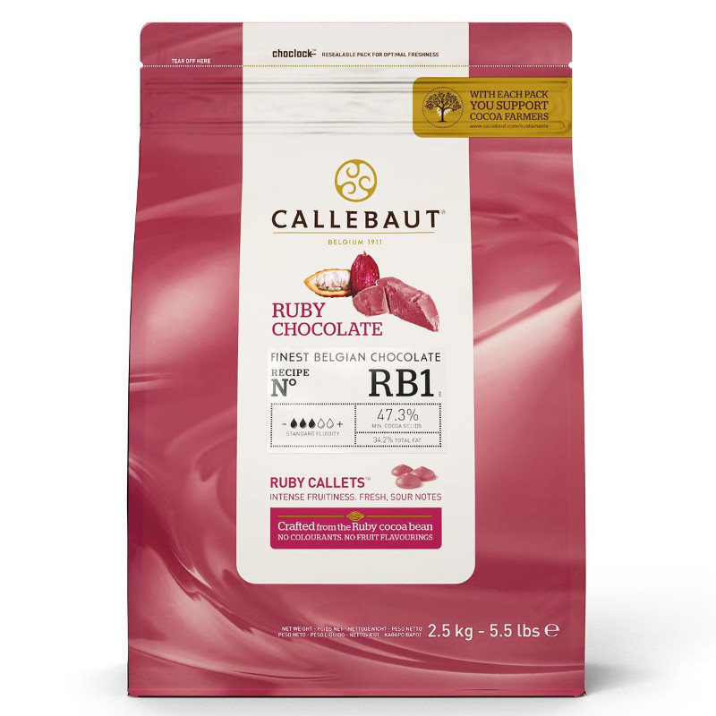 Callebaut Finest Chocolat Au Lait Belge - Sachet De 400g : le