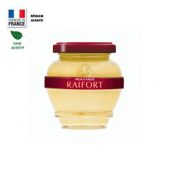 Moutarde au Raifort 100% Française - 200 g - Domaine des Terres Rouges