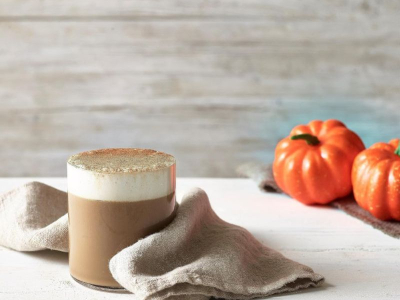 Recette du Pumpkin Spice Latte maison avec le sirop Monin