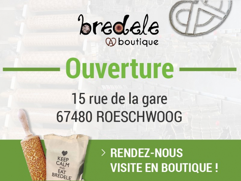 Ouverture Bredele Boutique Roeschwoog